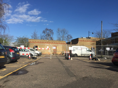Image courtesy of Karen Chilvers Disabled Car Park William Hunter Way Brentwood