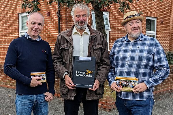 The three Lib Sem councillors for Warley