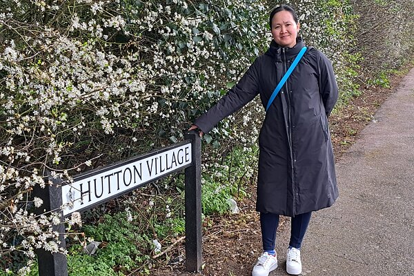 Nina Allan in Hutton Village