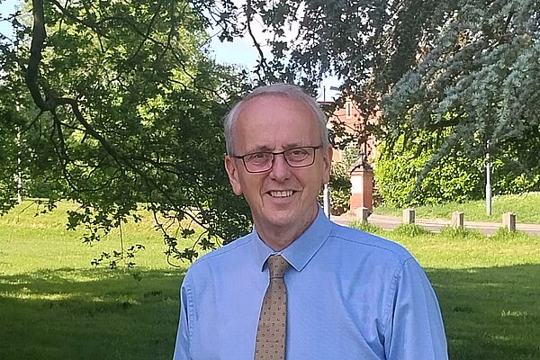 David Kendall in a park setting