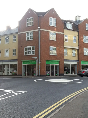 Photo by local photographer Julie Morrissey Weald Road/Western Road roundabout re-appeared overnight on 20th August 2013