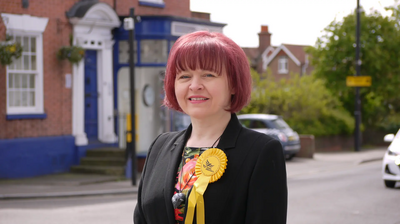 Image courtesy of V J Kavanagh Karen Chilvers Lib Dem Snap election 2017