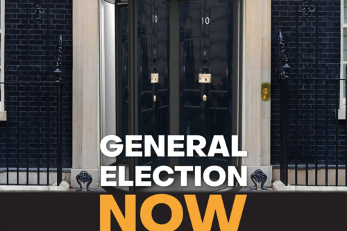 Revolving No10 Door, General Election NOW