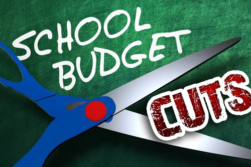 School Budget Cuts - Scissors